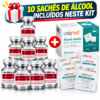 10 agua bac 10ml + 10 sache