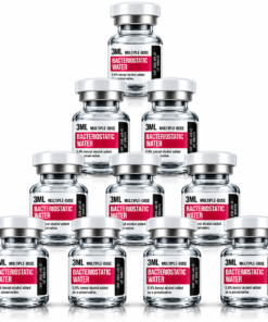 10x agua bacteriostatica 3ml atacado quantidade total 30ml