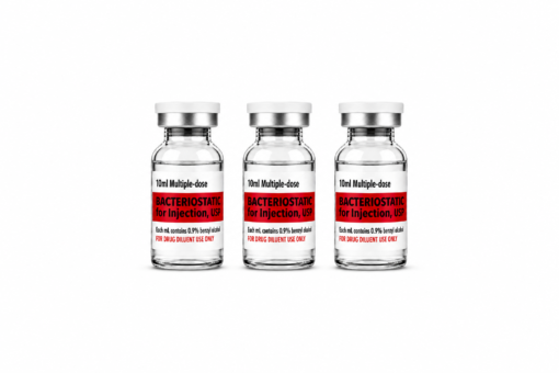 3 aguas bacteriostática de 10 ml total de 30ml
