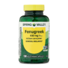 Fenugreek 610mg Com 100 Cápsulas Vegetarianas Spring Valley grxp41g4